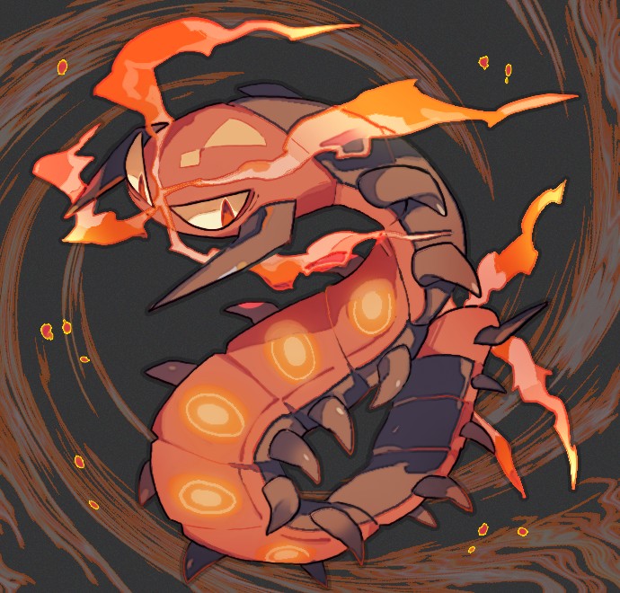 giratina and giratina (pokemon) drawn by akadako