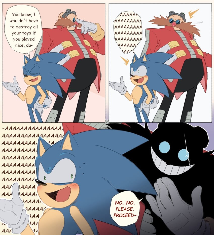SHADOW TRIES TO KISS SONIC!?! (Sonic Comic Dub Animations) 